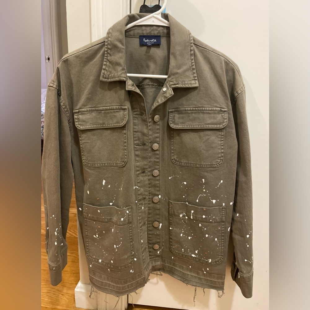 Olive green jacket